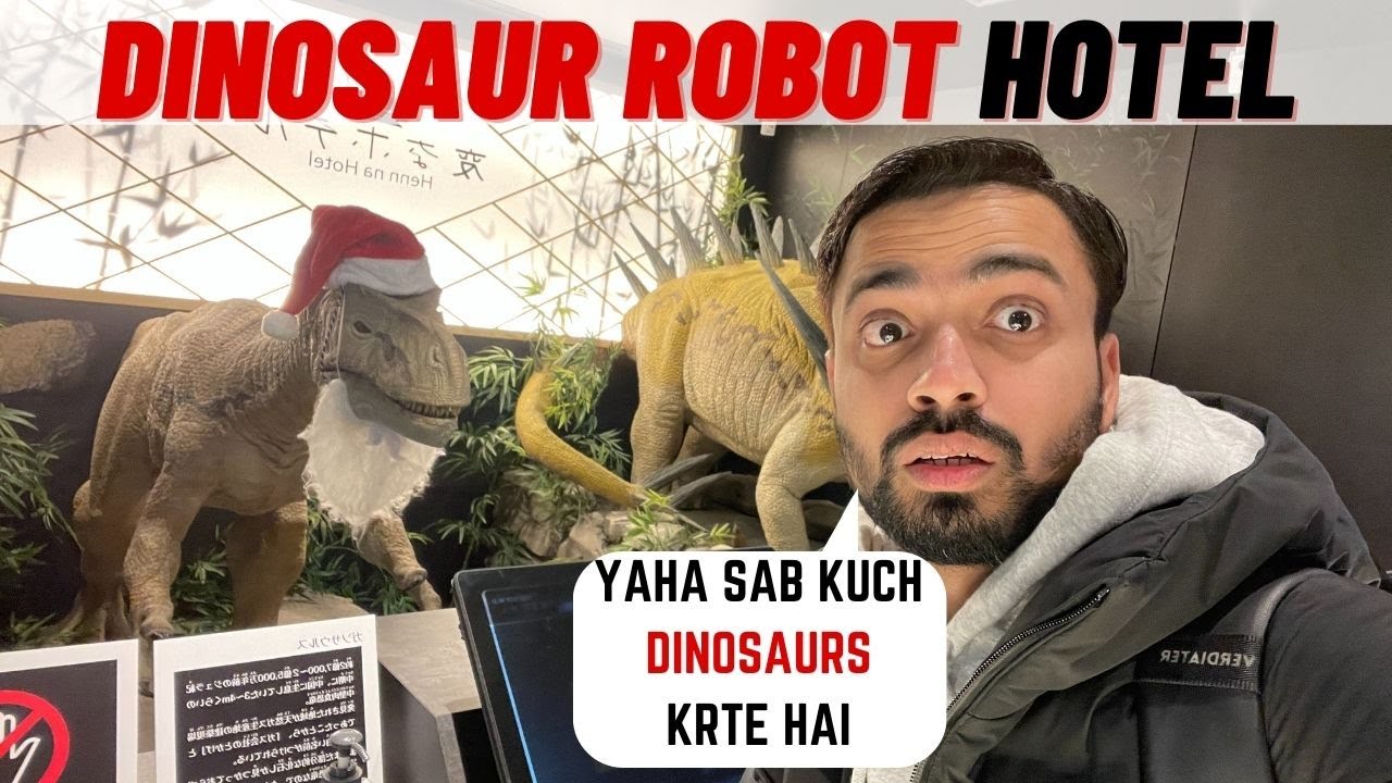 DINOSAUR ROBOT HOTEL in Tokyo, JAPAN