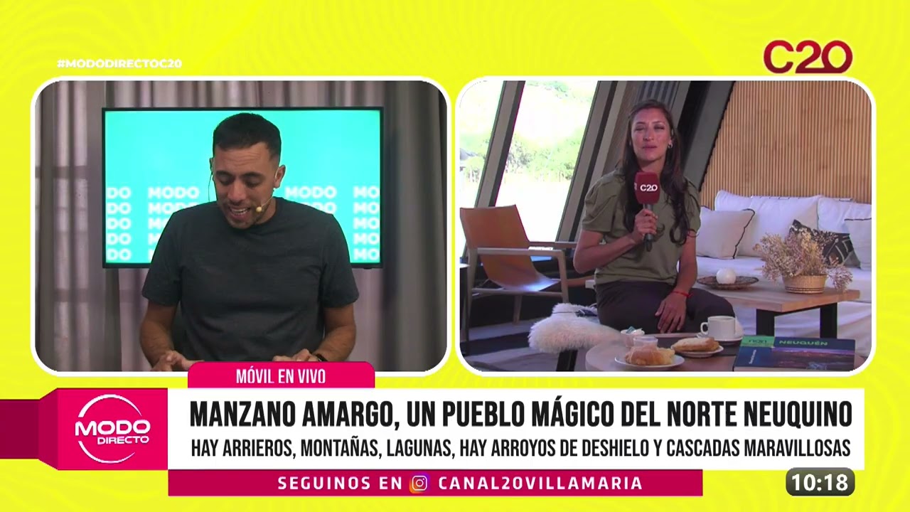 MODO DIRECTO - MANZANO AMARGO, UN PUEBLO MÁGICO DEL NORTE NEUQUINO