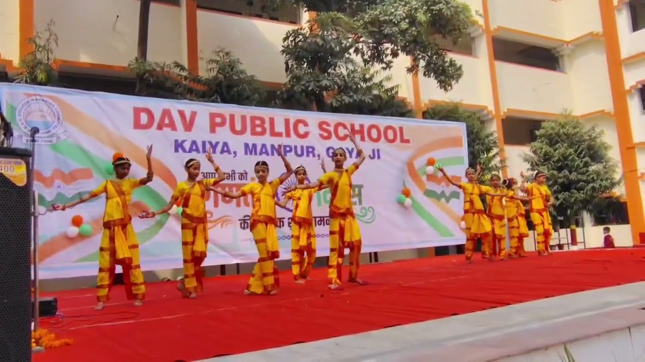 A Grand Group Dance Celebration at DAV Public School, Manpur, Gaya Ji – A Cultural Journey 