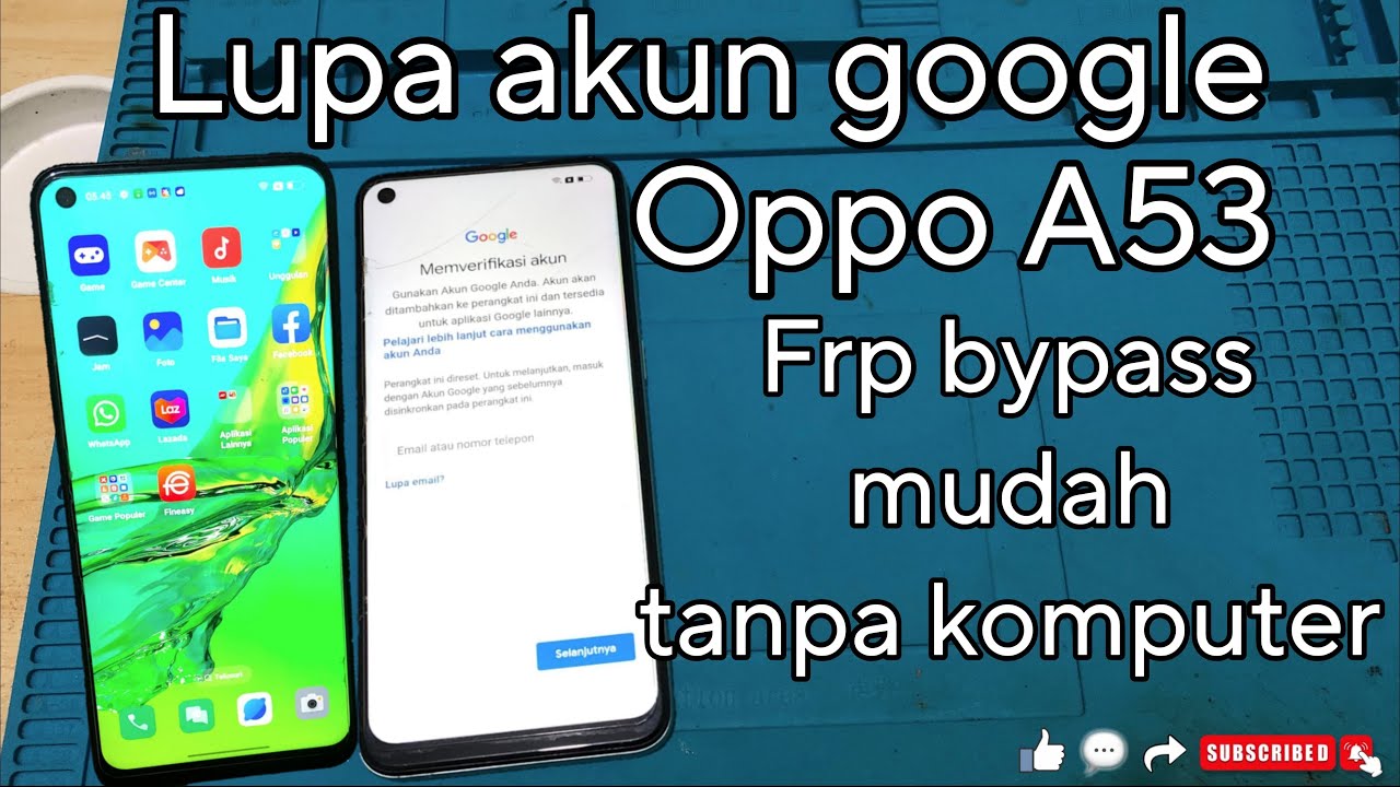 FRP bypass Oppo A53 without pc Android 12