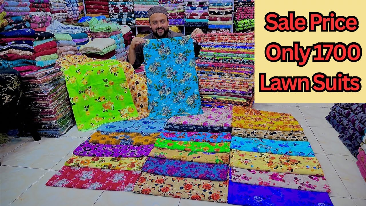 Printed Lawn Collection Clearance Sale! Flat 40% OFF Summer Special Offer! Premium Printed Lawn