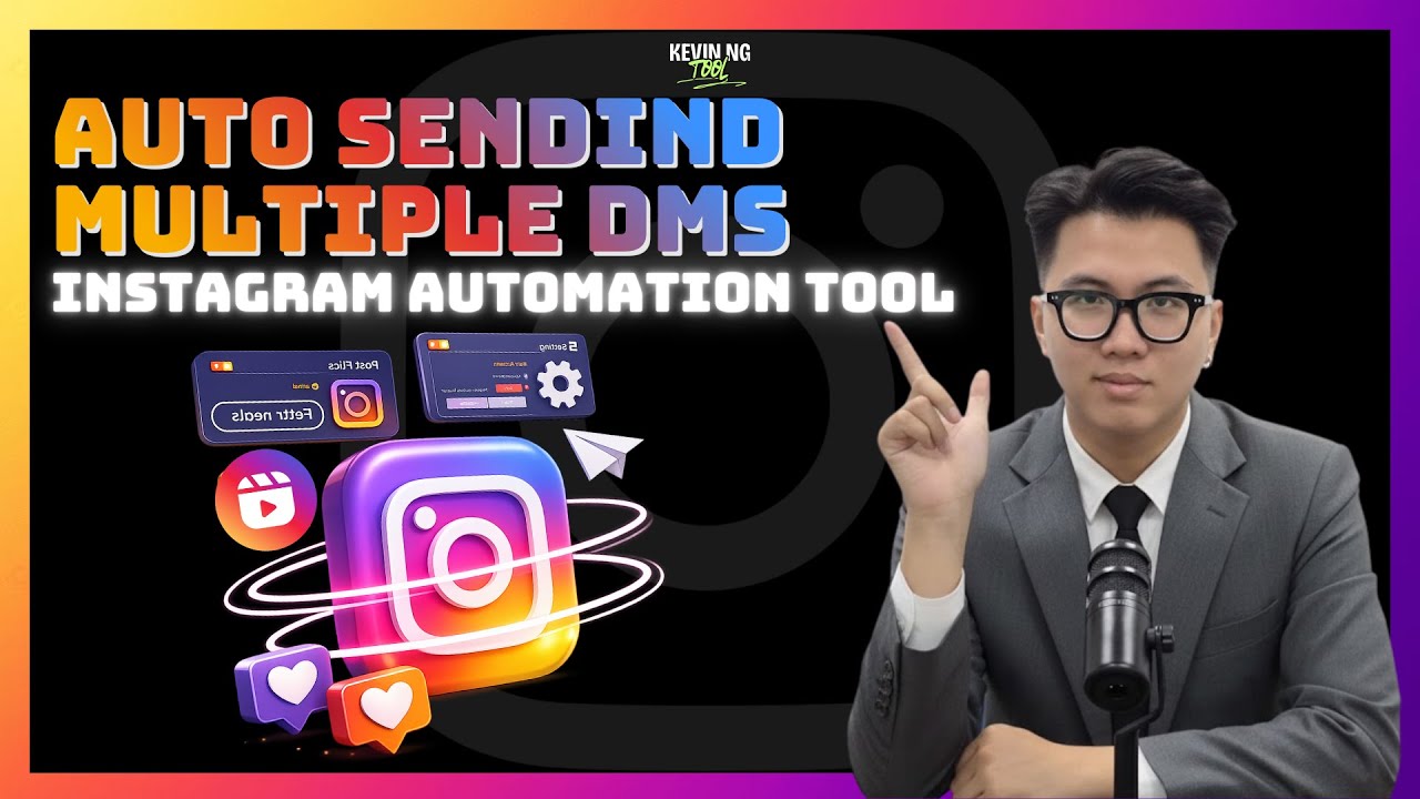 Отправляйте сообщения в Instagram всем одновременно! - Автоматическая отправка личных сообщений |...