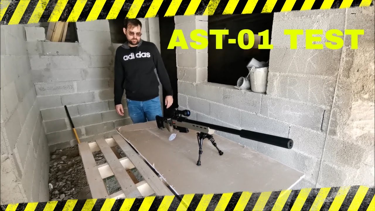 J'AI TESTER MON PREMIER SNIPER A 70 METRES  AMOEBA STRIKER TACTICAL AST 01