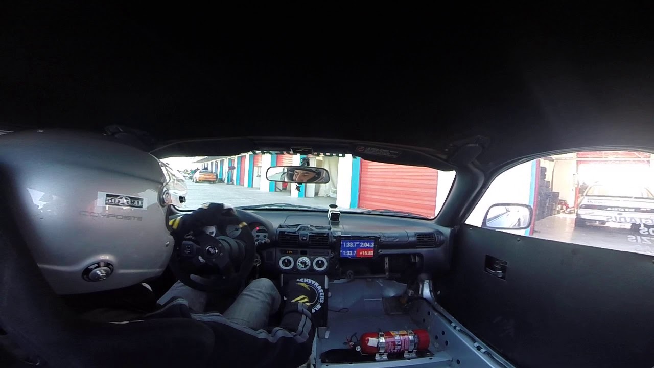 4 hours endurance race at Serres, Saturday practice Christos Sourtzis 1.33.6