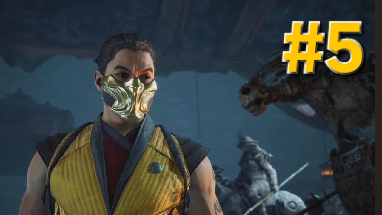 MORTAL KOMBAT 1. #5. AGORA É COM SCORPION 🦂. AUDIO SAIU BUGADO.