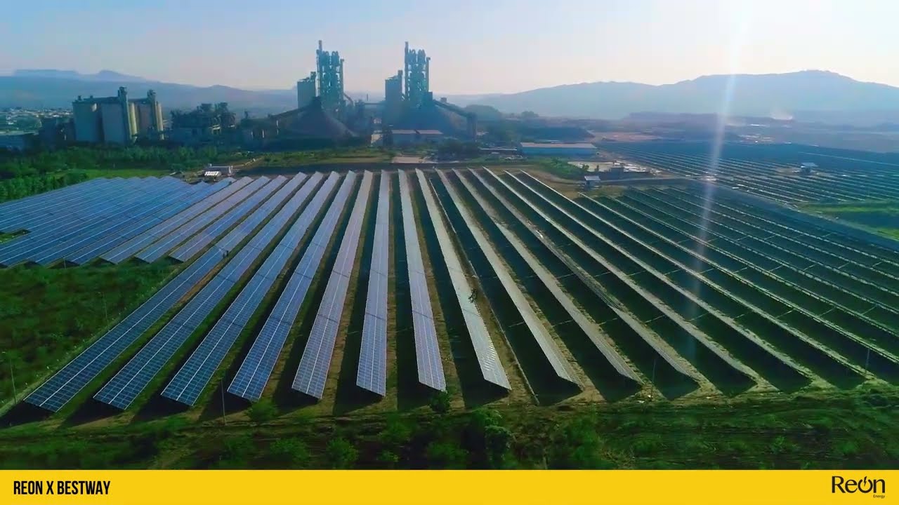 70 MW Solar Power Plant installed at Bestway Cement Ltd.