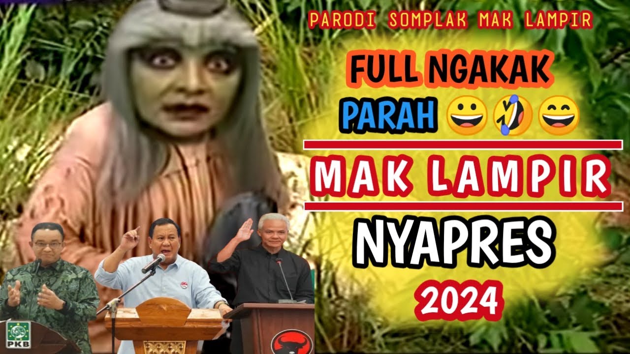 INI PARAH ‼️ MAK LAMPIR BIKIN GEGER DUNIA POLITIK AUTO NGAKAK - PARODI LUCU VIRAL 2024