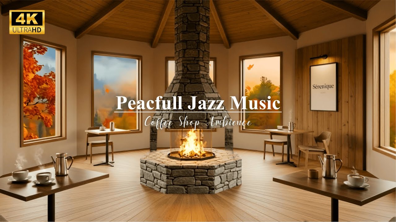 Cozy Autumn Morning Coffee Jazz Moments 🍁 Smooth Background Music for Calm, Focus & Deep Relaxation