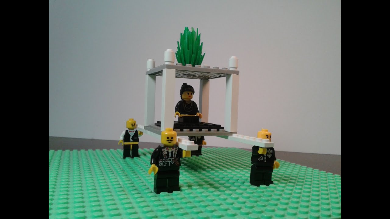 LEGO Самоделки - как сделать Паланкин из LEGO