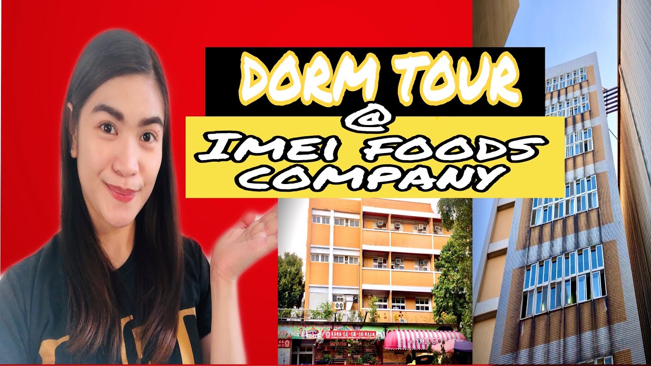 Tirahan sa Taiwan| Pasilip sa aming Dorm @ Imei Foods company #dorm tour in taiwan