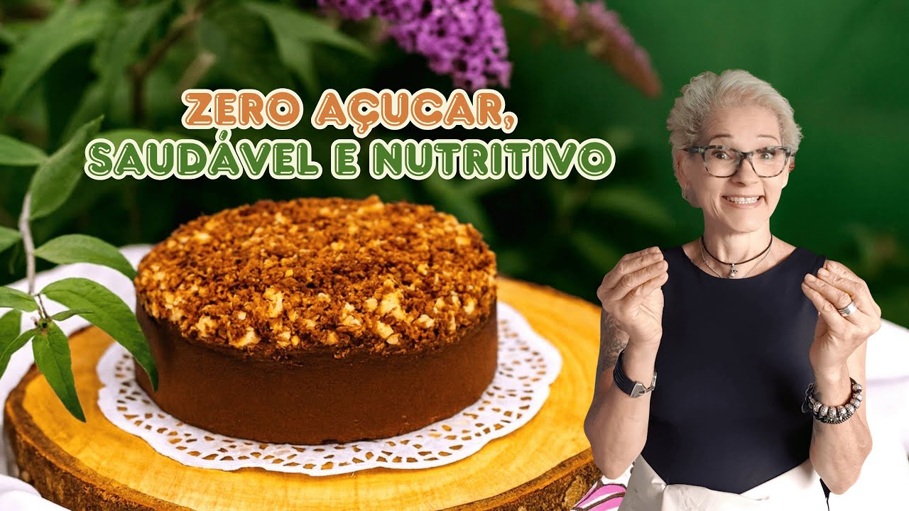 Bolo com castanhas que DIABÉTICO pode comer!