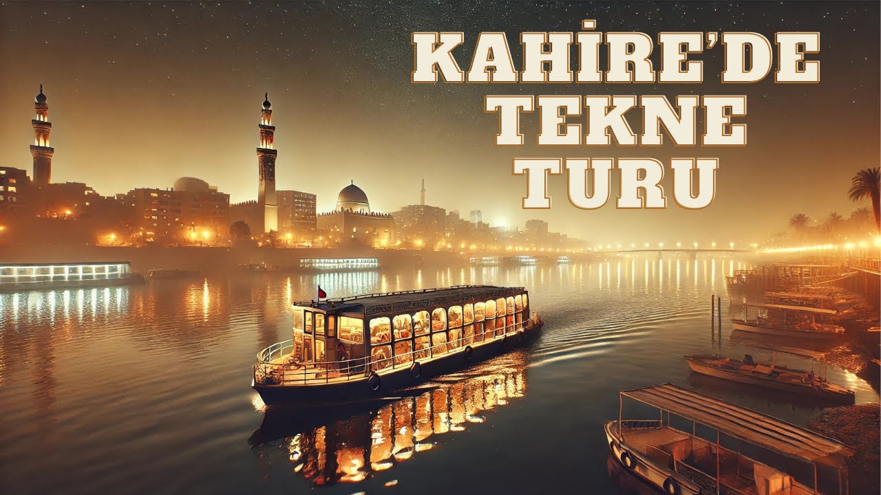 KAHİRE'DE TEKNE TURU