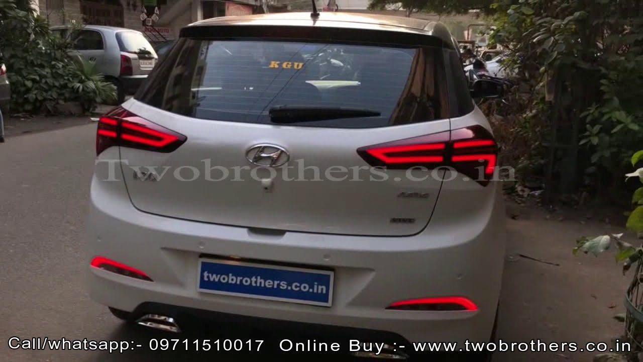 Elite i20 A3 Style Matrix Tail Lights if u want then call us on 09711510017,09811690017