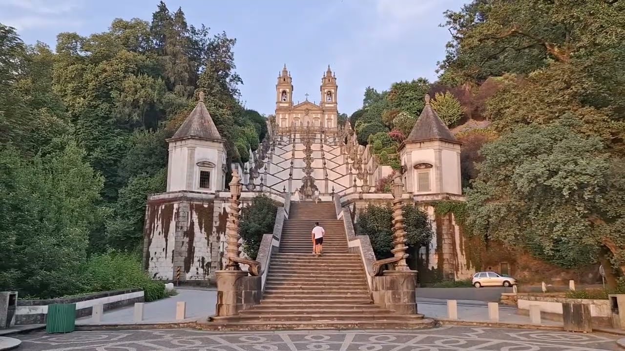🇵🇹 Portugal Braga | Walking around  Bom Jesus do Monte
