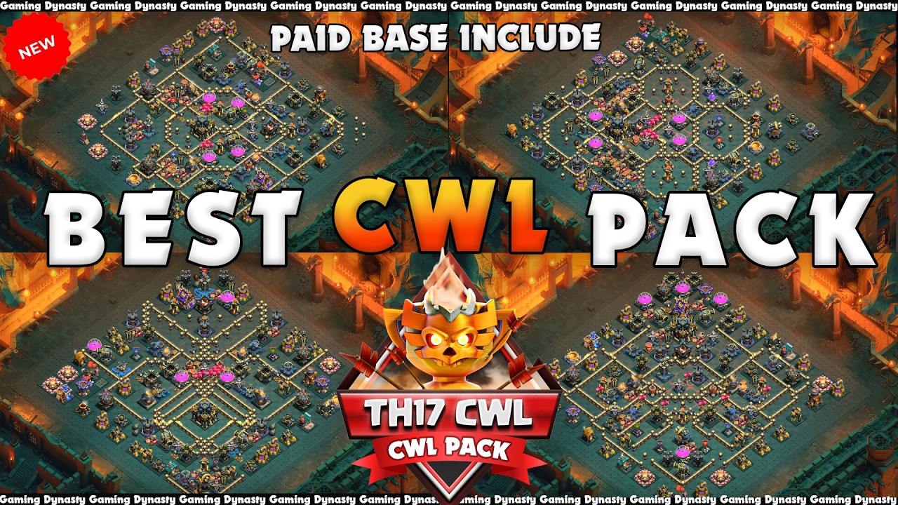 NEW TH17 CWL BASE LINKS | BEST ANTI 2 STAR WAR & LEGEND LEAGUE BASES IN CLASH OF CLANS
