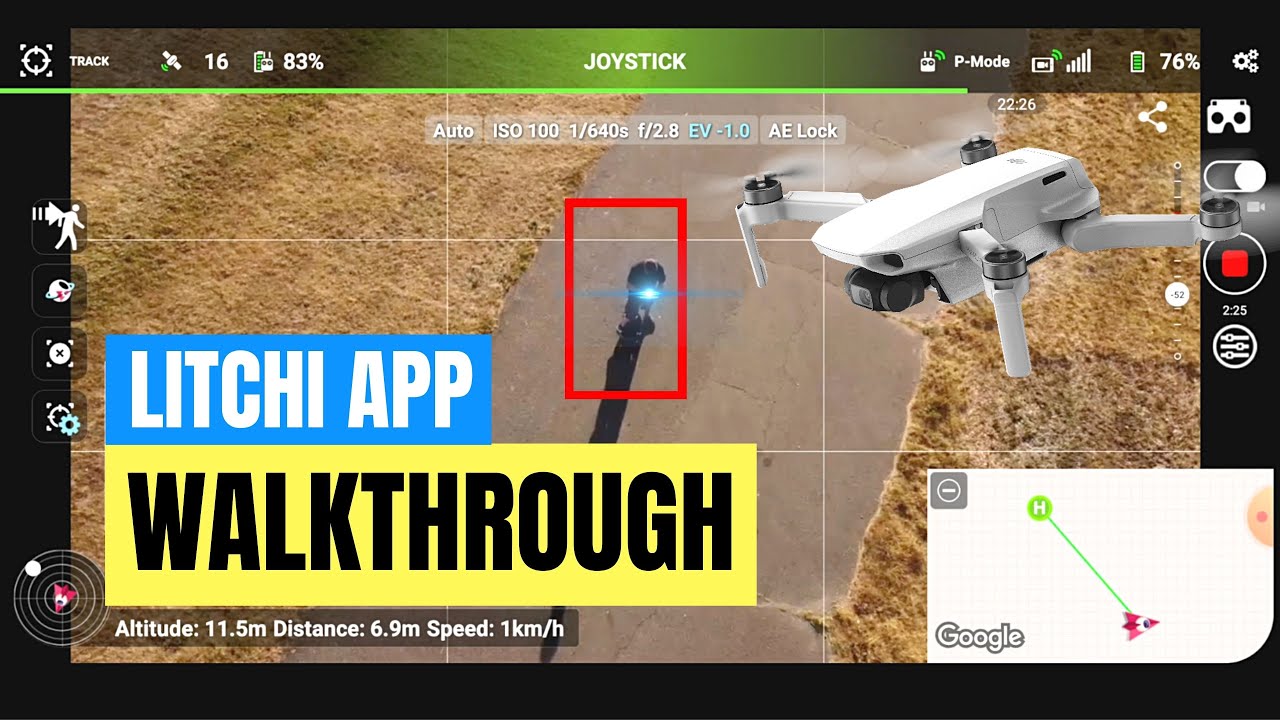 DJI Mavic Mini Litchi App for iOS (beta) // Do Mavic Mini Active Track, 360 Pano & Waypoints