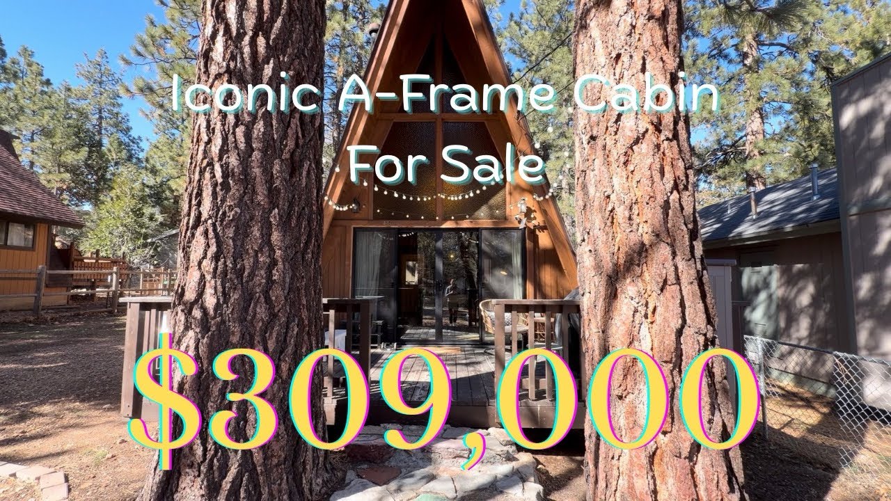 Why Everyone Loves A-Frame Cabins | New Listing 446 Riverside Ave. Sugarloaf, CA