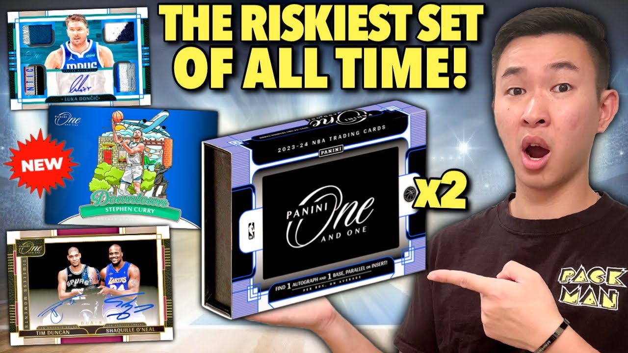 THIS IS THE CRAZIEST SET EVER! 😳🔥 2023-24 Panini One and One Basketball Hobby Box Review x2