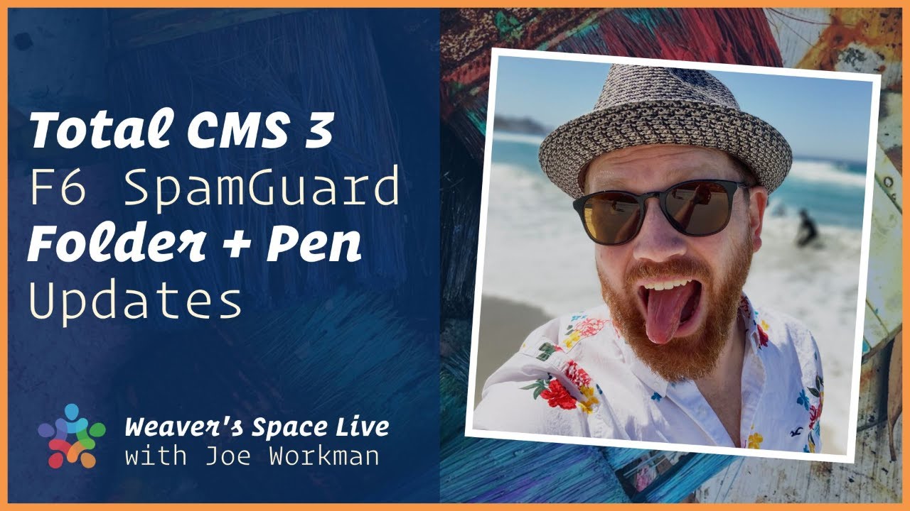 Big Updates! Total CMS 3, F6 SpamGuard, and Folder + Pen