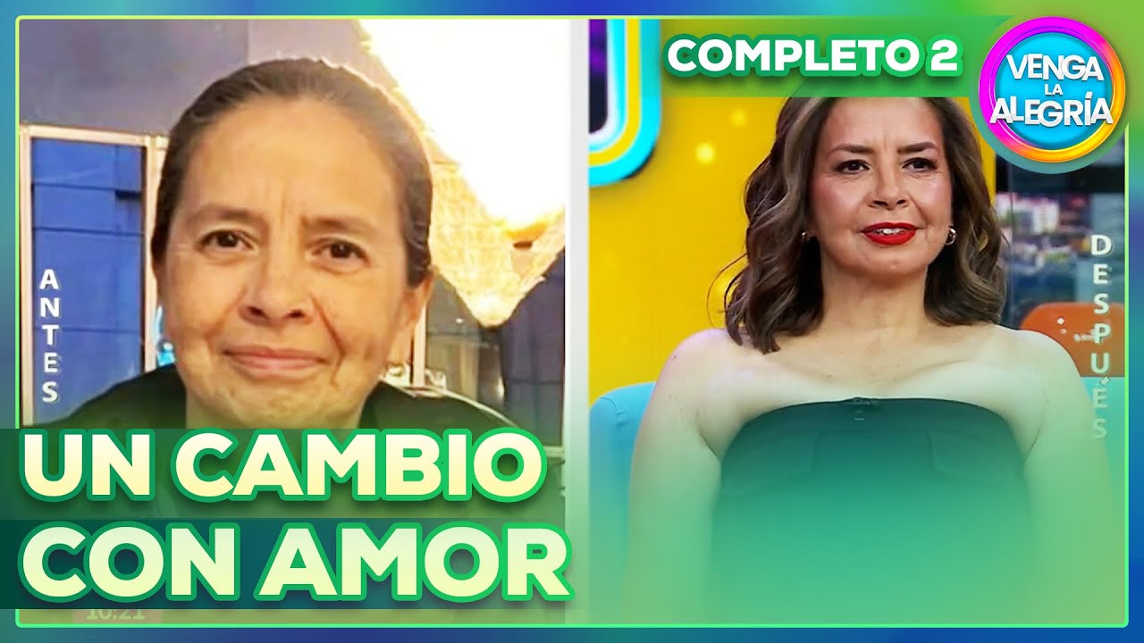Raquel recibió un cambio radical para sentirse bien física y mentalmente 💇🏻‍♀️💅 | Venga la Alegría