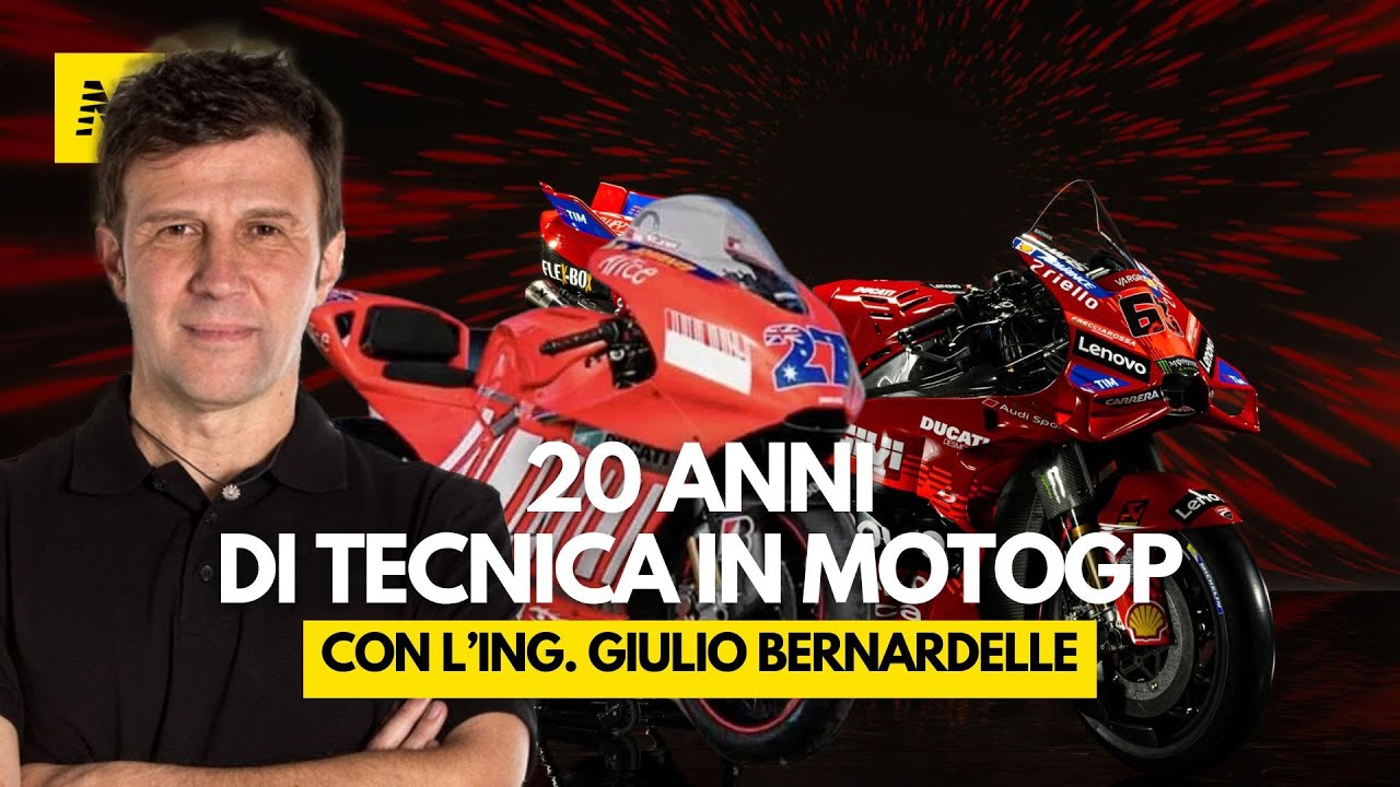 20 anni di tecnica MotoGP. Diretta ore 18.00