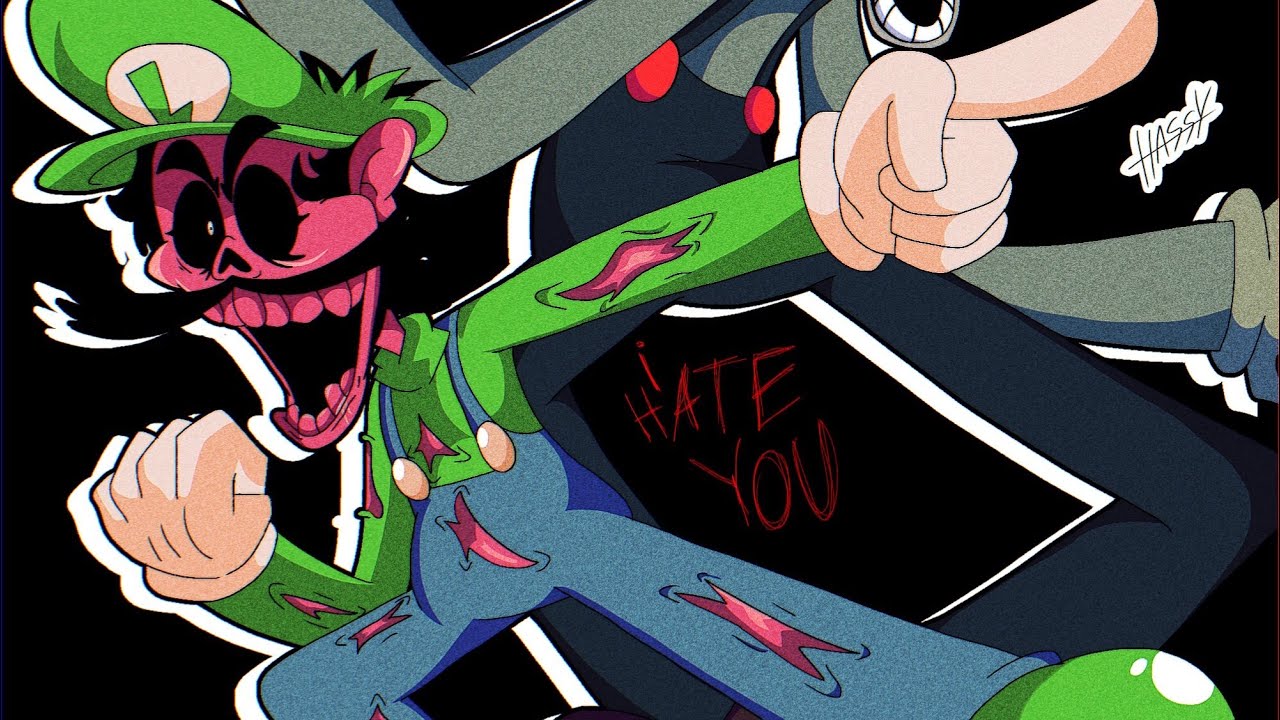 Fandoms Reacts To Mario’s Madness IHY Luigi Week Ft.Horror Mario