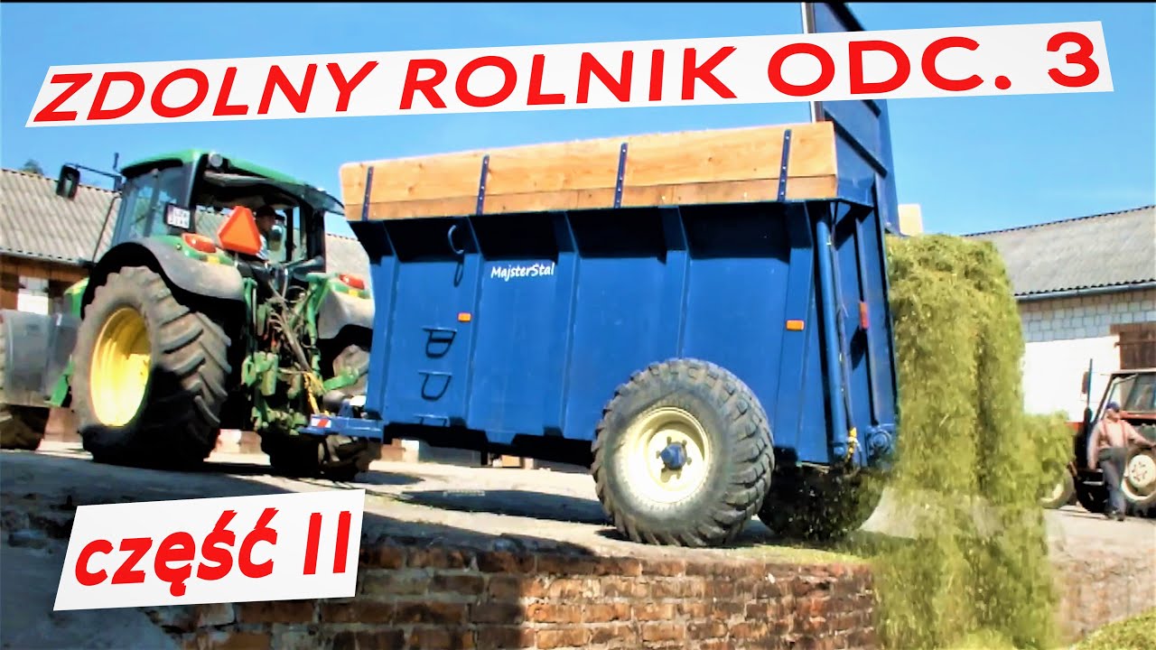 ZDOLNY ROLNIK DAMIAN odc.3 (cz.2) - Zbudowali Rozrzutnik Obornika oraz Mieszadło Do Betonu