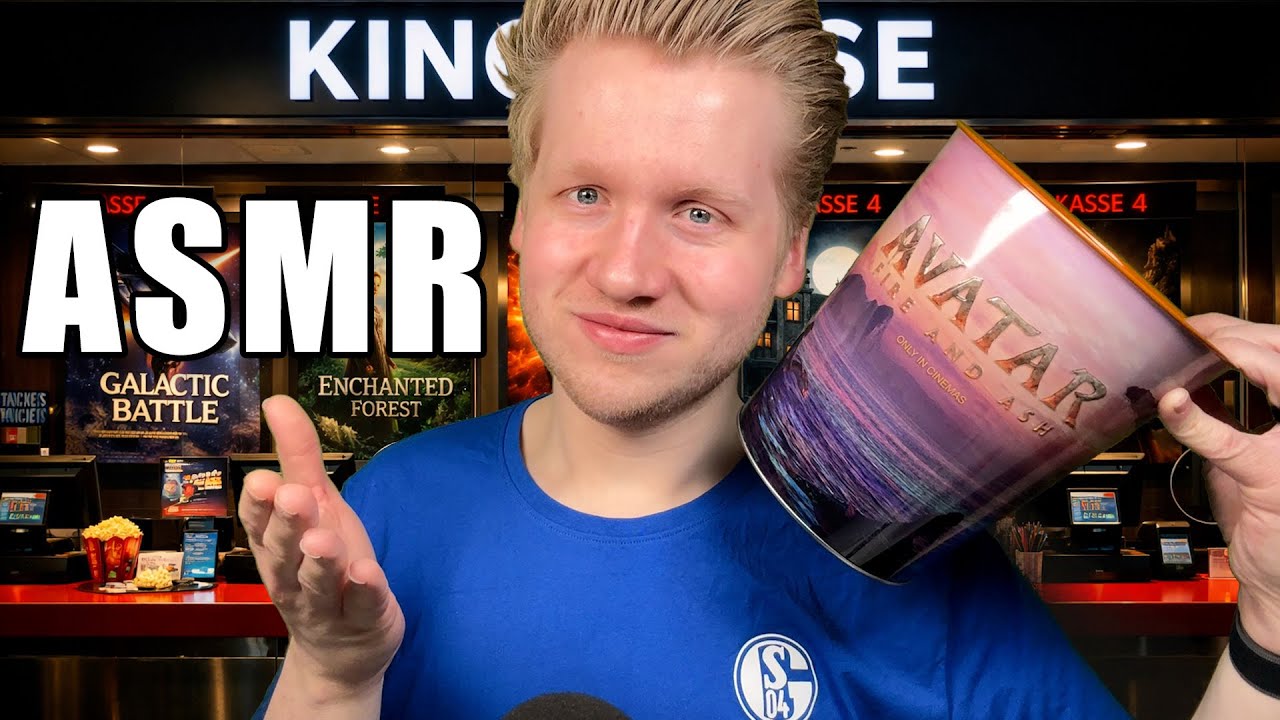 ASMR | Kino-Mitarbeiter präsentiert das Programm! (Roleplay)