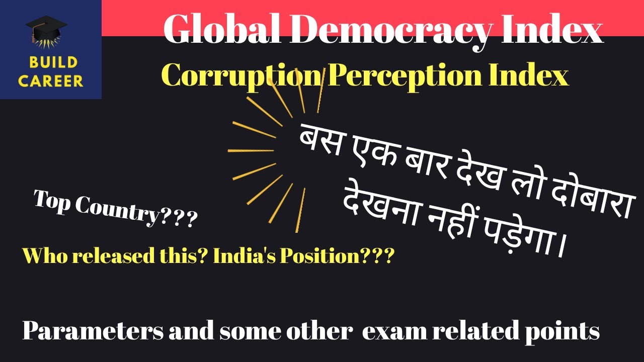 global democracy index 2019 India|corruption perception index 2019|international reports