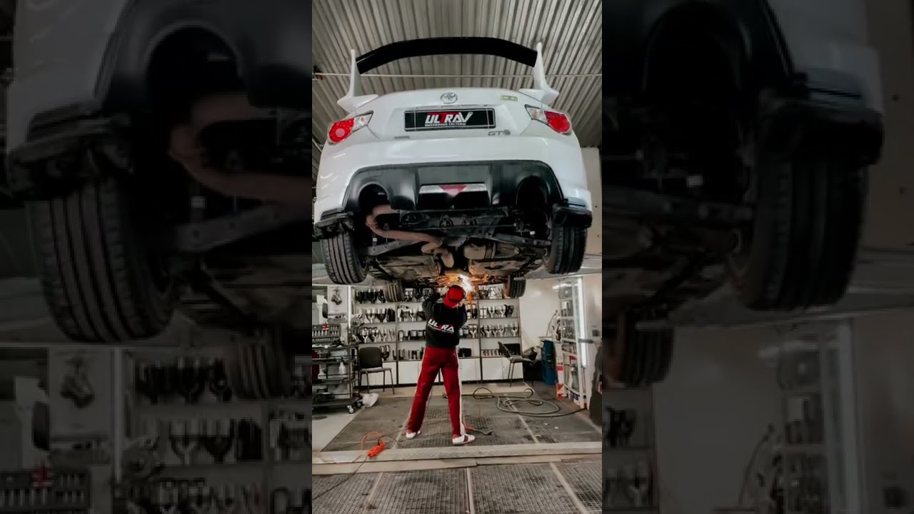 ЛУЧШИЙ ЗВУК для Toyota GT 86 #toyota #gt86  #subarubrz #exhaust #noizemc #выхлоп #тюнинг #shorts