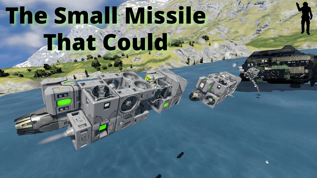 SMALLEST MISSILE POSSIBLE - Space Engineers
