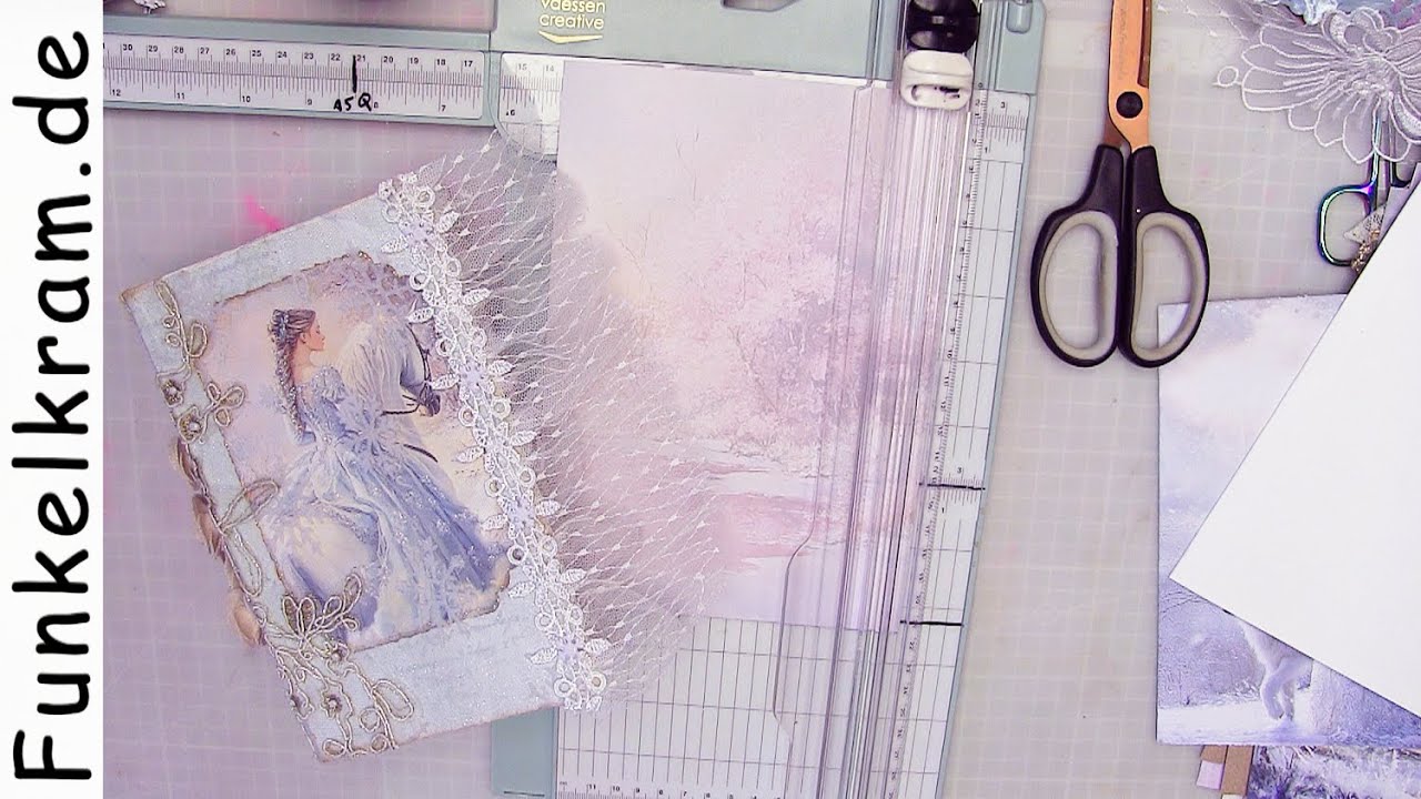 Altered Book von Anfang bis Ende Teil 2 Seiten zusammenstellen, anpassen und einf&uuml;gen