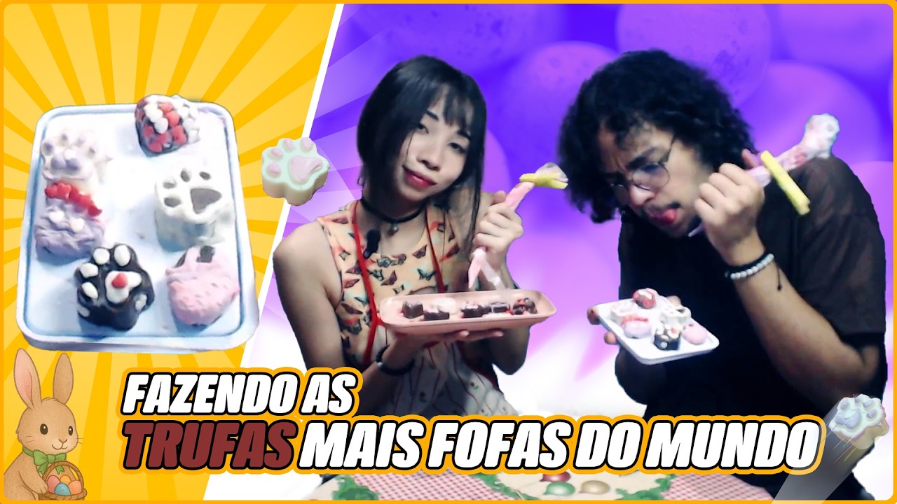 Desafio: Quem Faz o CHOCOLATE MAIS FOFO? •Especial de Páscoa confeitando com vocês🐇🥚