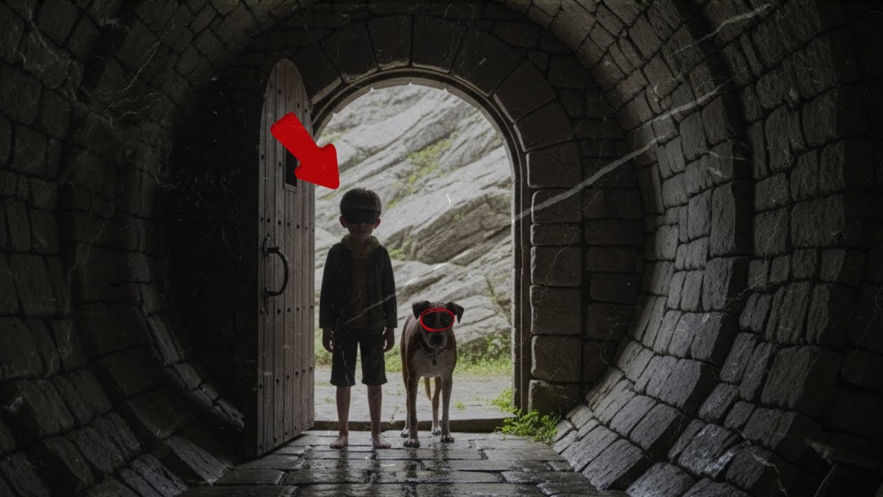 The Blind Orphan and His Only Friend Ran From the Storm — What They Found Changed Everything
