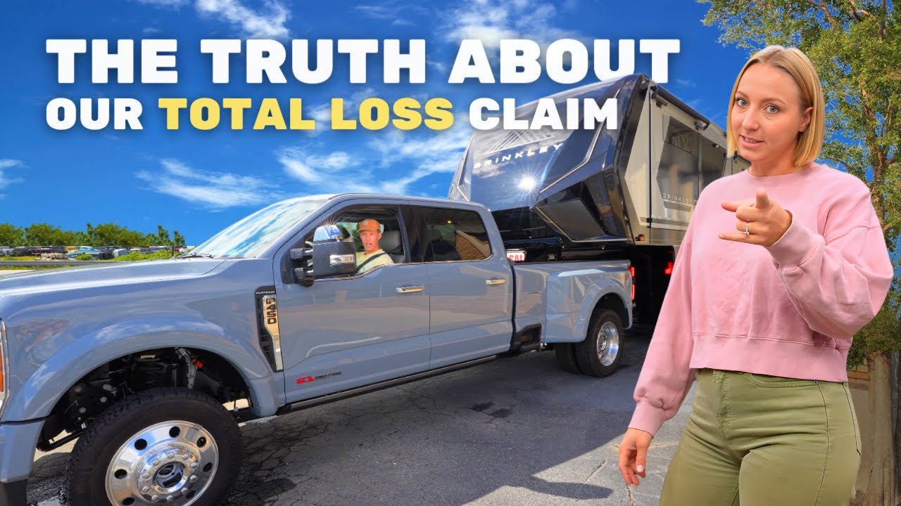 First Time Towing Our New RV With Our F450 & RV Insurance Update!