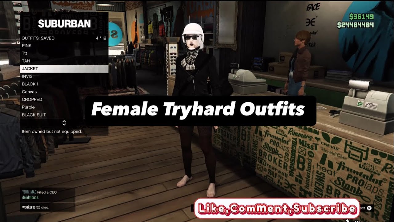 20 female tryhard outfits