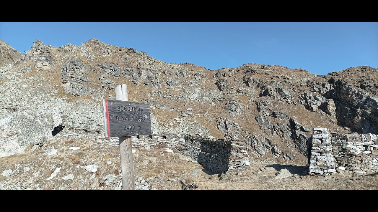 Bocchetta di val Massa cima Bleis di Somalbosco 8 11 24