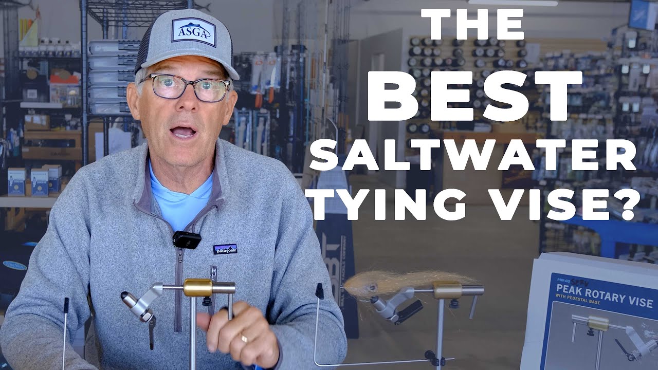 Our Favorite saltwater tying vise. Tying bucktails and big flies has never been easier
