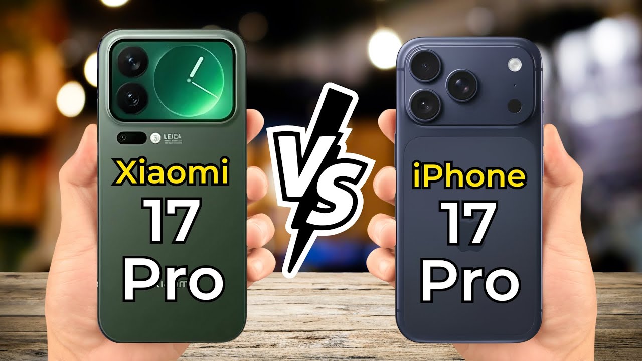 iPhone 17 Pro vs Xiaomi 17 Pro 🔥 Full Specs Comparison