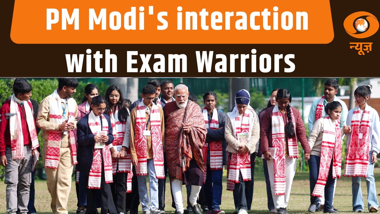 Pariksha Pe Charcha 2026 : PM Modi's interaction with Exam Warriors | With English Subtitles