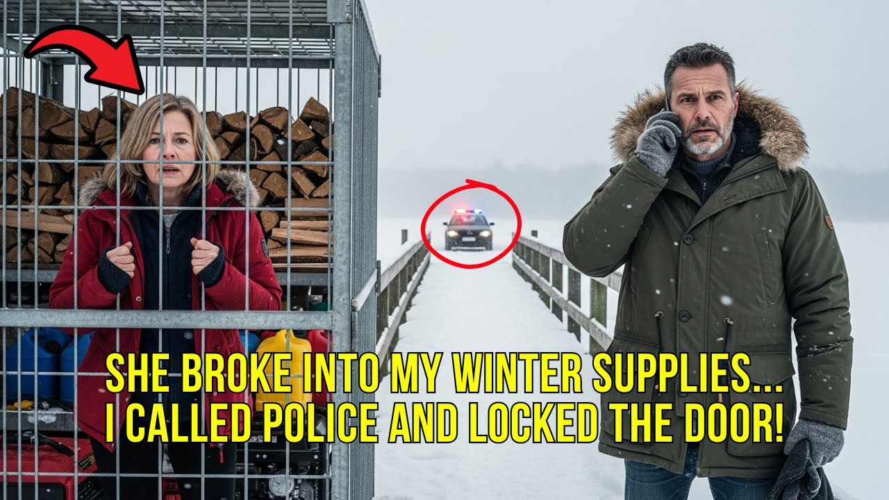Karen Broke Into My Winter Supplies — I Locked Her In and Waited for Police