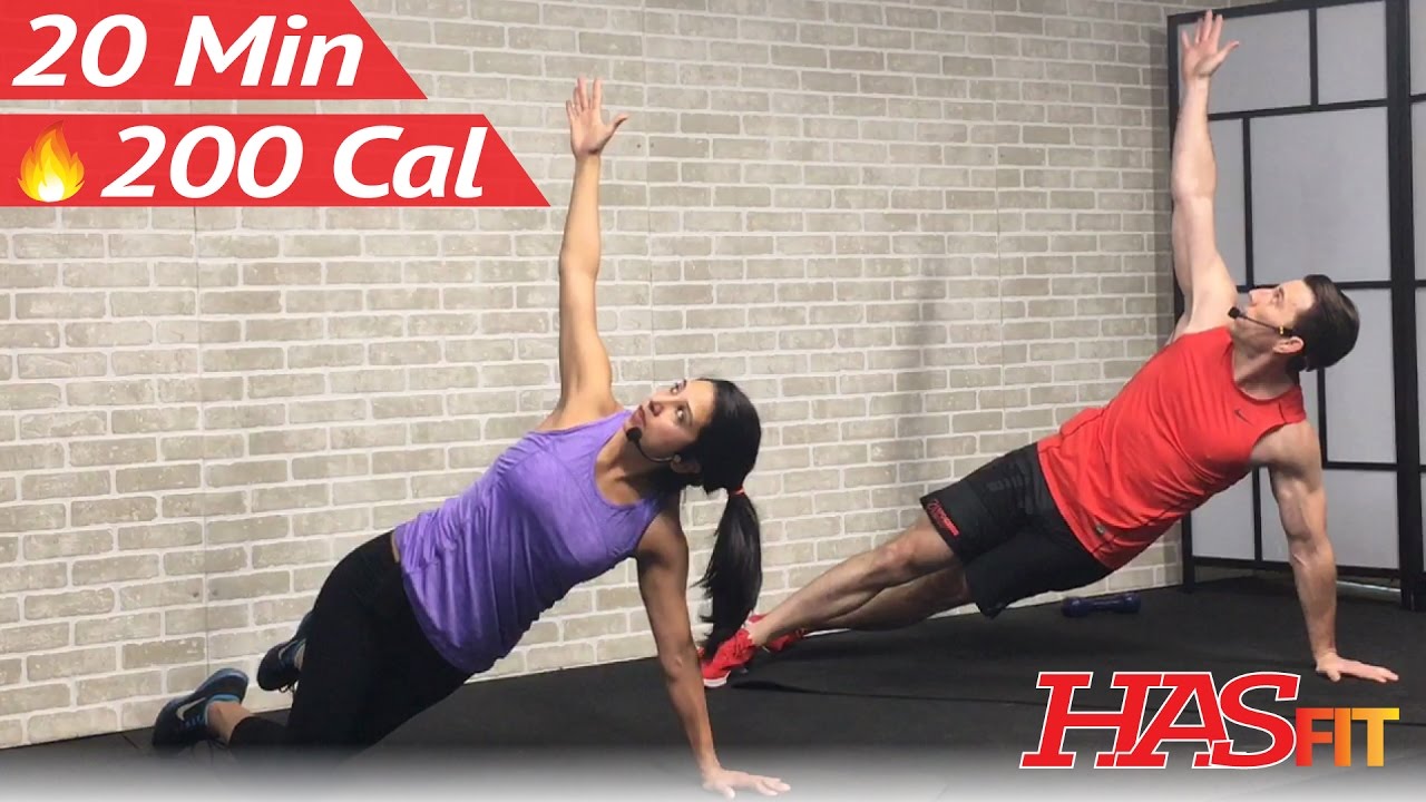 20 Min Advanced Ab Workout for Women & Men - 20 Minute Abs Workout at Home Abdominal Exercises