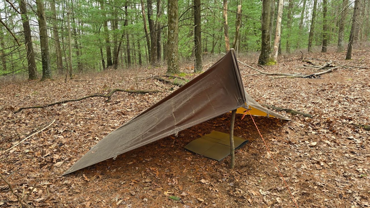 Day Trippin with Tentsmiths Oilskin Tarp and On Point Adventure Foods