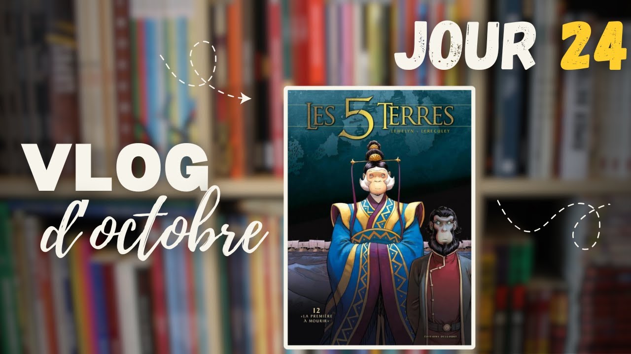 1JOUR1BD #24 : 5 TERRES CYCLE 2 - LEWELYN ET LERECULEY - PARTIE 2