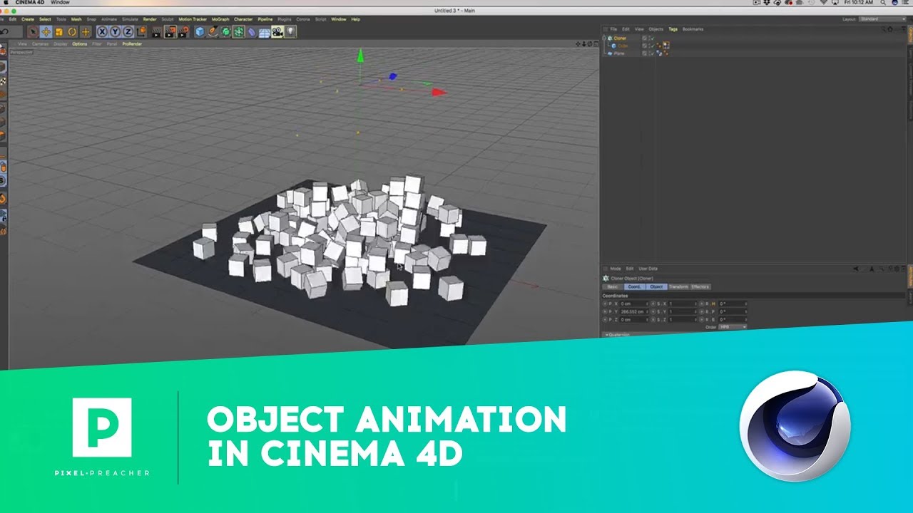 Cinema 4D : Simple Object Animation