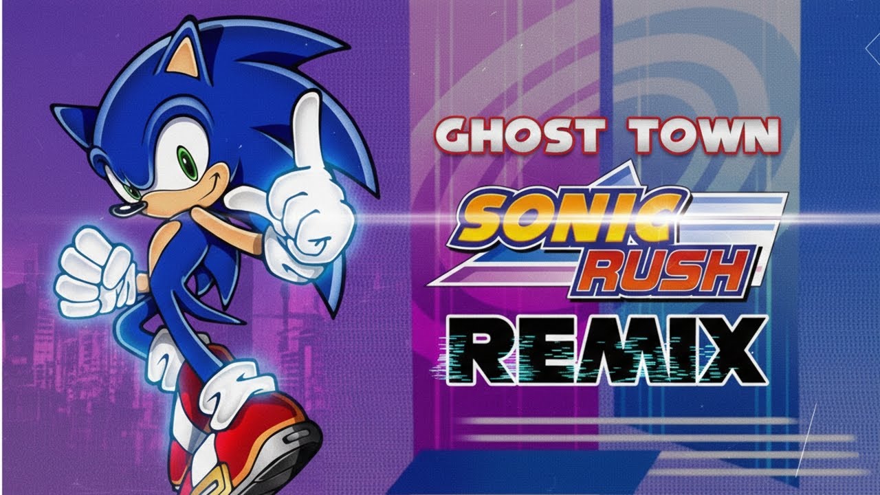Ghost Town (Sonic Forces), но в стиле саундтрека Sonic Rush (AI Remix)