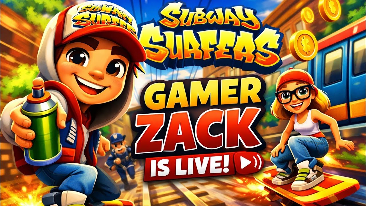 IMPOSSIBLE CHALLENGE IN SUBWAY SURFERS | GAME GAMER ZACK IS LIVE  | Full Gameplay | Join & Chill