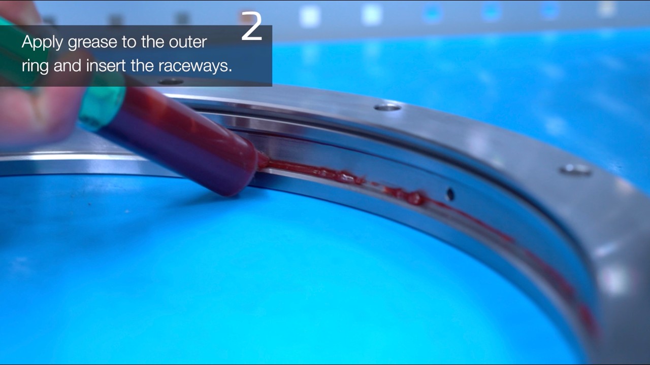 Assemble a Wire Race Bearing with us (LER)