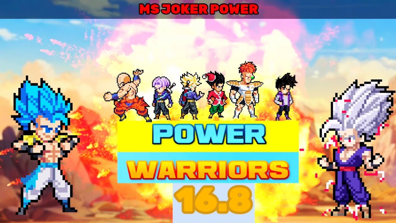 تجربة لعبة POWER WARRIORS 16.8 | التحديث الجديد غوهان طلع اسطوري 😱😱🔥