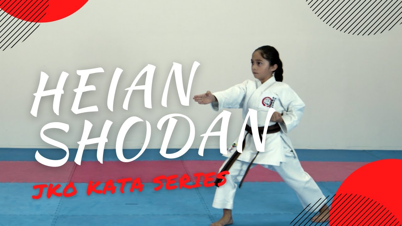 HEIAN SHODAN in the Shito-Ryu style